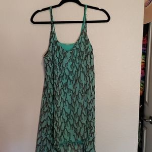 Giraffe High low dress